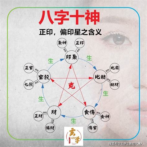 生我者為印|八字十神的概念